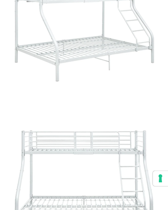 Letto a castello 1 piazza e mezza Ikea
