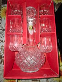 Set bicchieri e caraffa in vetro Cristal d’Arques