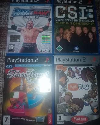 Lotto di giochi per ps2