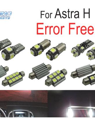 KIT 13 LAMPADE LED INTERNE PER OPEL ASTRA H OPC GT