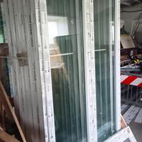 serramenti PVC N.6  portefinestre 141x238h
