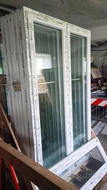 serramenti PVC N.6  portefinestre 141x238h