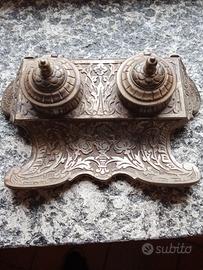 Calamaio antico doppio,