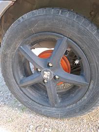set 4 cerchi in lega per fiat GTR