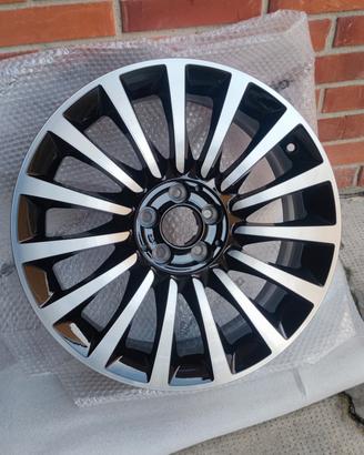 4 Cerchi in lega originali 17" Fiat Fiat 500