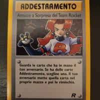 Attacco a sorpresa del Team rocket TR 72 Near mint