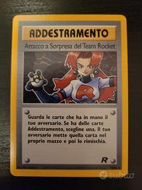 Attacco a sorpresa del Team rocket TR 72 Near mint