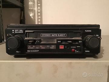 Autoradio epoca Sharp
