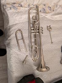 Tromba argentata Prof. Romeo Milano Italy completa