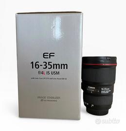 Obbiettivo Canon EF 16-35mm f/4L IS USM