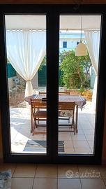 Set di 5 finestre/ porta finestre in alluminio