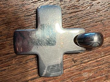 Pomellato croce grande argento