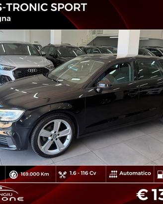 Audi A3 1.6 TDI 116 CV S tronic Sport FINANZIABILE
