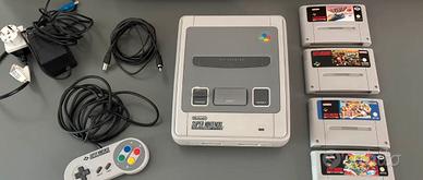Console Super Nintendo SNES + Giochi funzionante