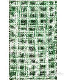 Tappeto Bagno Lavabile Antiscivolo Verde 50x80 cm