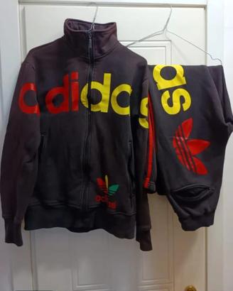 Tuta da ginnastica Adidas Jamaica Rasta 🇯🇲 S