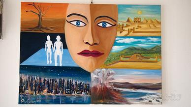 Quadro moderno 70x50cm Nuovo