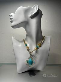 Collana turchese