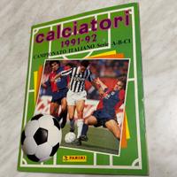 Album figurine calciatori Panini 1991/92 completo