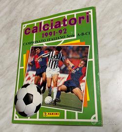 Album figurine calciatori Panini 1991/92 completo