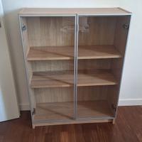 Libreria vetro bassa