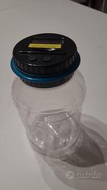 Salvadanaio barattolo con contamonete automatico