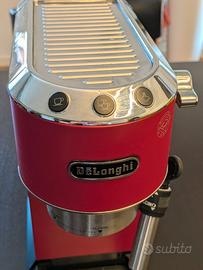 Macchina caffè Espresso De Longhi - Dedica Rossa
