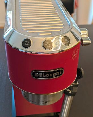 Macchina caffè Espresso De Longhi - Dedica Rossa