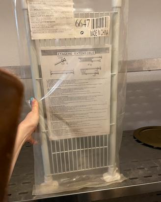 Scaffale a pressione