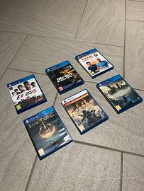Lotto giochi PS4 e PS5 usati titoli assortiti