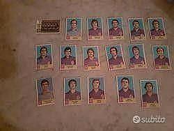 17 figu Fiorentina album calciatori panini 1971/72