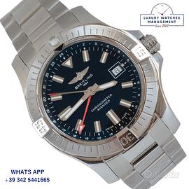 BREITLING Avenger Automatic GMT 43 black dial 2022