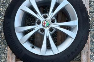 Cerchi e gomme Alfa Romeo Giulietta