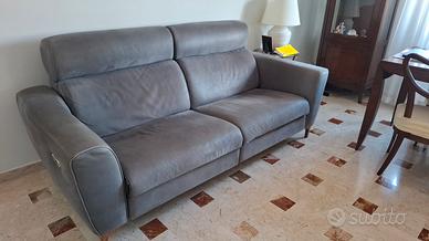 Divano 3posti  marca DOIMO con 2 relax