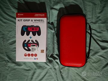 Kit grip & wheel + custodia 