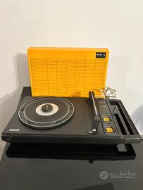 Giradischi portatile Philips anni 70 