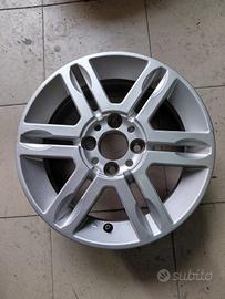 1 cerchio in lega da 14 pollici per Fiat panda