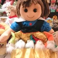 vestito per bambola My Doll Biancaneve