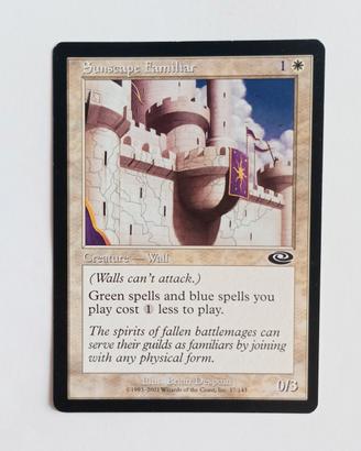 1 x "Sunscape familiar" ENG  #17  Congiunzione NM