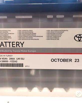 batteria Toyota chr hybrid originale nuova