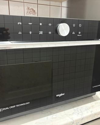 Forno whirpool 6th sense dual crisp supremechef