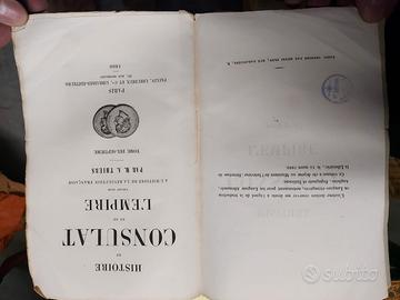 Le consulat et l'empire. Thiers