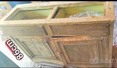 credenza legno antica. madia. 