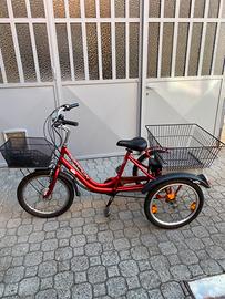 Bici 3ruote elettrica