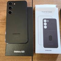 SAMSUNG S23 8 + 256GB - Phantom Black + COVER 