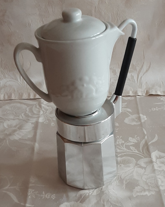 Caffettiera Mulino Bianco 4 tazze nuova