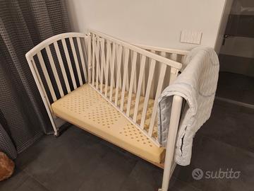 lettino con sbarre