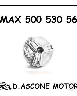 Tappo olio tmax 500 530 560 argento