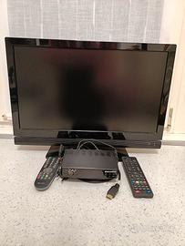 Televisore Grundig 21" con decoder
