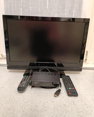 Televisore Grundig 21" con decoder